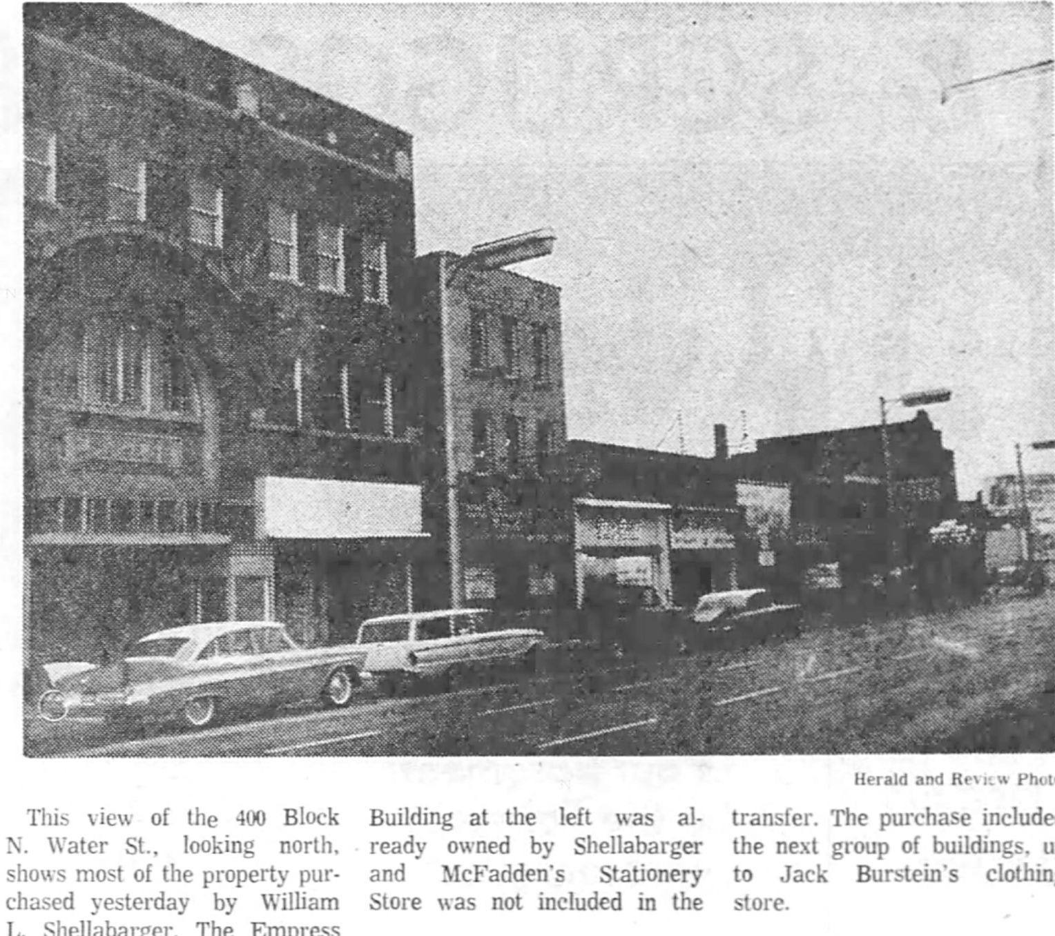 400 Block N. Water St.